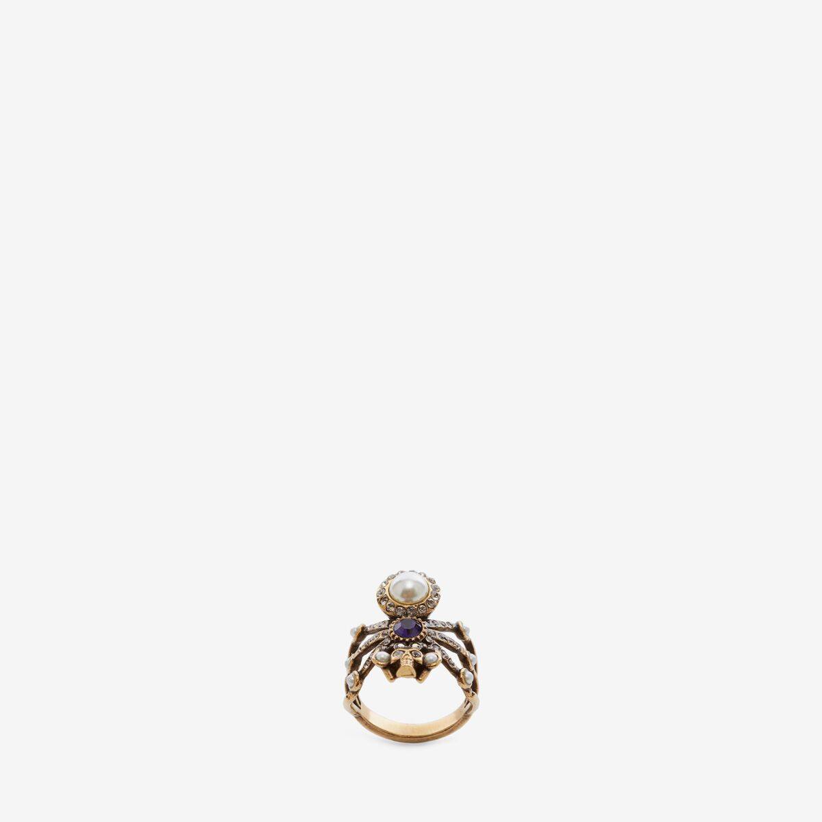ALEXANDER MCQUEEN - Spider Ring - Item 569675J160T8690